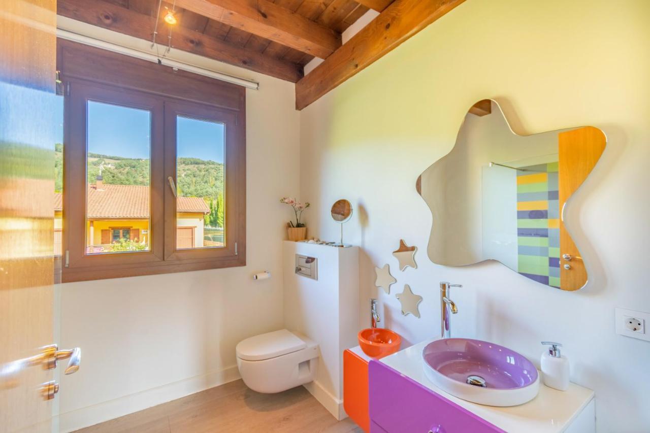Casa Patxi, Espectacular Casa Rural Proxima A Pamplona Larrasoana Buitenkant foto